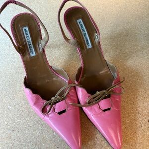 Manolo Blahnik kitten heels